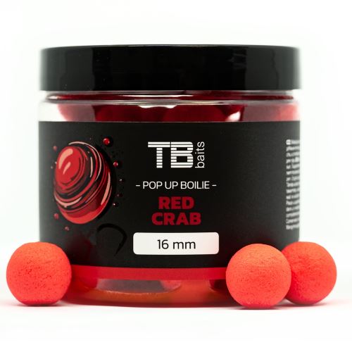 TB Baits Plovoucí Boilie Pop-Up Red Crab + NHDC 65 g